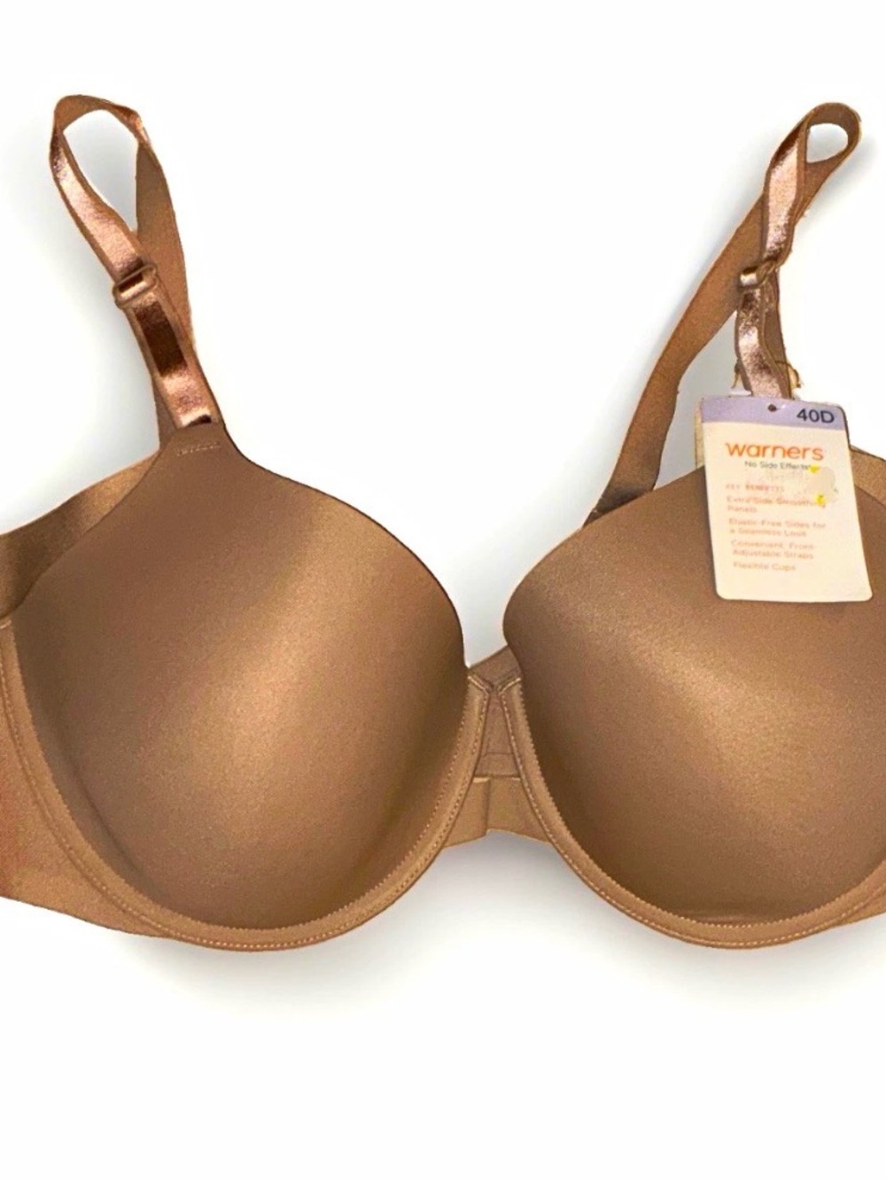 Warner's Bronze Smooth T-Shirt Bra with Seamless Molds